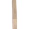 Ekena Millwork 3 1/2"W x 16"D x 24"H Olympic Smooth Knee Brace, Douglas Fir BRC04X16X24OLY00SDF - alternate 2